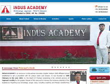 Tablet Screenshot of indusacademyjagiroad.org